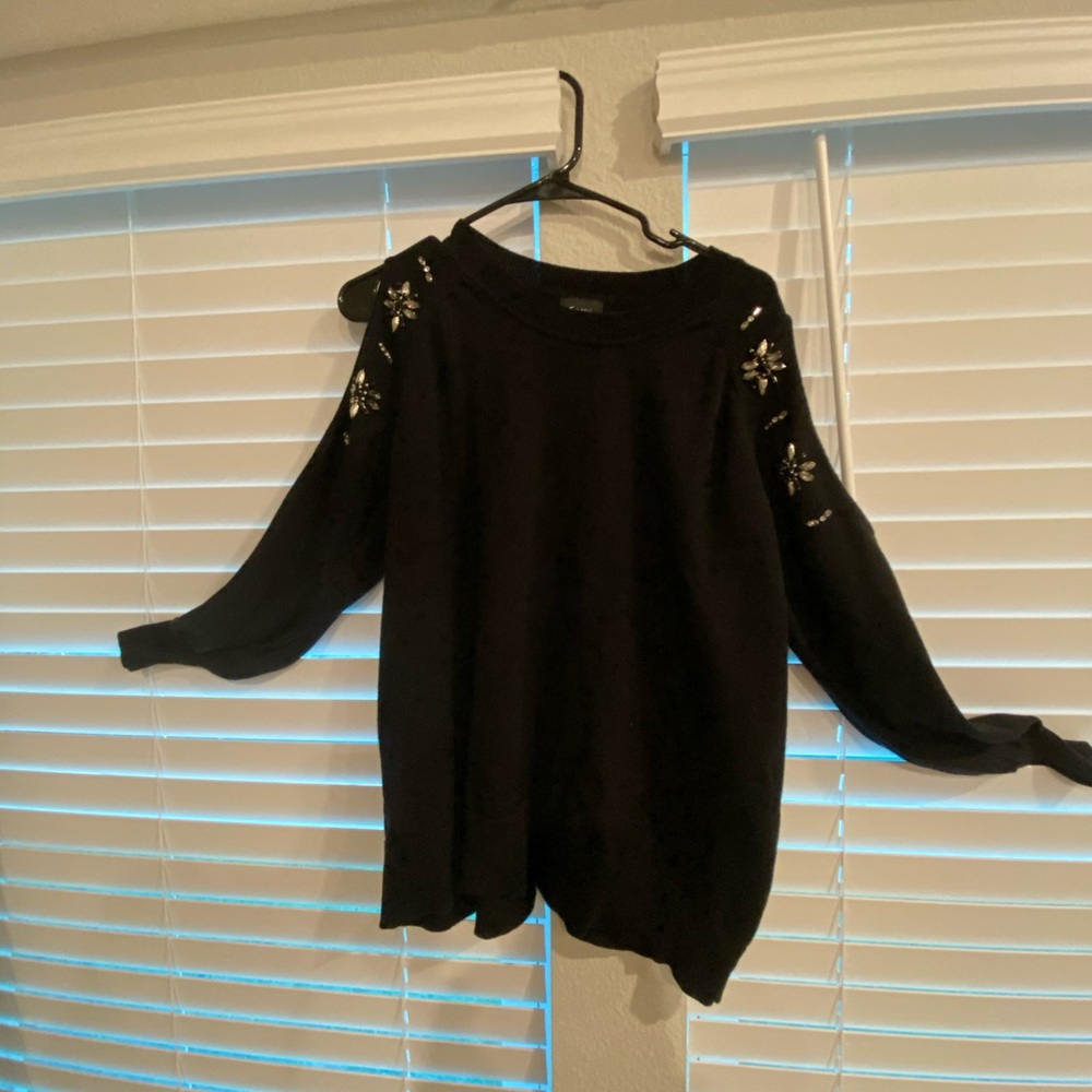 Ladies open shoulder sweater sz1x - Picture 2 of 9
